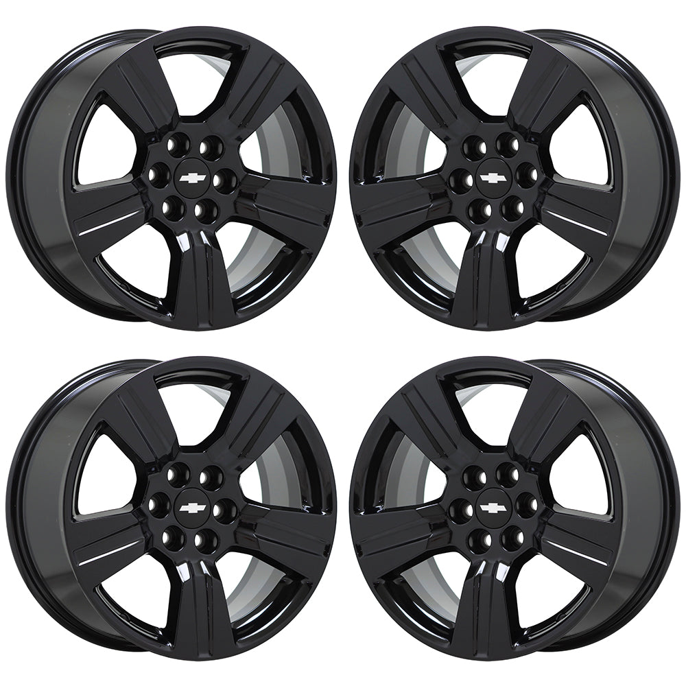 18" Chevrolet Colorado Canyon Truck Black wheels rims Factory OEM set 4 5673